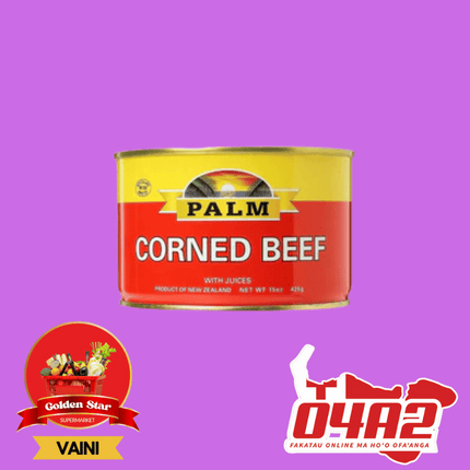 Palm Corned Beef 425g Kapapulu (Out of Stock) - "PICK UP FROM GOLDEN STAR, VAINI TONGATAPU"