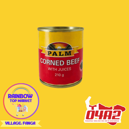 Palm Corned Beef 210g - "PICK UP FROM RAINBOW TOP MARKET IN FANGA"