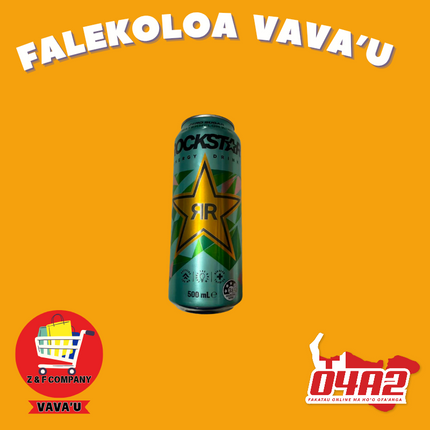 Rockstar Drink 500ml - "PICK UP FROM Z&F HANGA KI POUONO, NEIAFU VAVA'U"