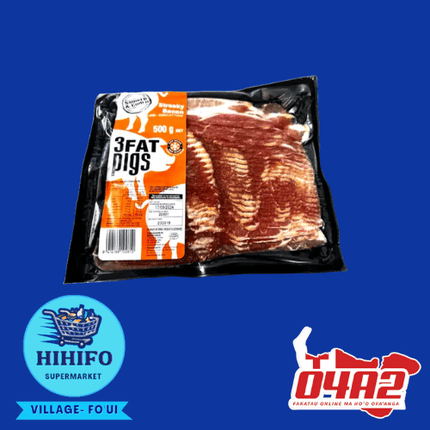 Bacon 500g - PICK UP FROM HIHIFO SUPERMARKET, FO'UI"