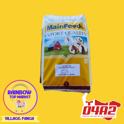 Animal Feeds Weaner (Tangai Fafanga Weaner) 25Kg - "PICK UP FROM RAINBOW TOP MARKET IN FANGA"
