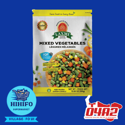 Mixed Vegetables 300g (Milemila Mix Vesitapolo) - PICK UP FROM HIHIFO SUPERMARKET, FO'UI"