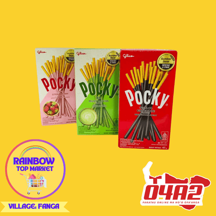 3 Pocky - "PICK UP FROM RAINBOW TOP MARKET IN FANGA"