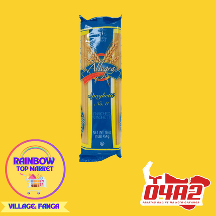 Allegra Spaghetti lanu blue - "PICK UP FROM RAINBOW TOP MARKET IN FANGA"