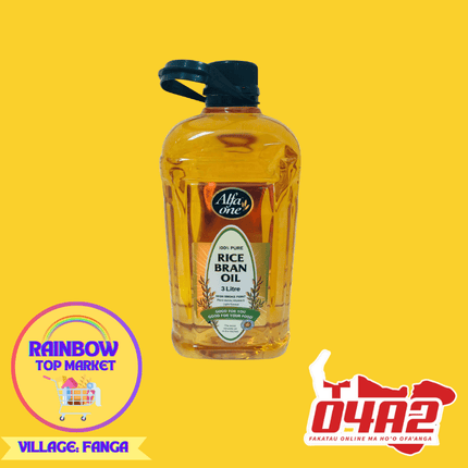 Rice Bran Oil - "PICK UP FROM RAINBOW TOP MARKET IN FANGA"