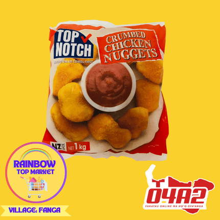 Top Notch Crumbed Chicken Nuggets 1Kg - "PICK UP FROM RAINBOW TOP MARKET IN FANGA"