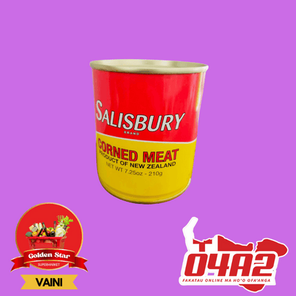 Salisbury Corned Beef 210g Kapapulu (Out of Stock) - "PICK UP FROM GOLDEN STAR, VAINI TONGATAPU"