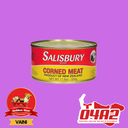 Salisbury Corned Beef 326g Kapapulu (Out of Stock) - "PICK UP FROM GOLDEN STAR, VAINI TONGATAPU"