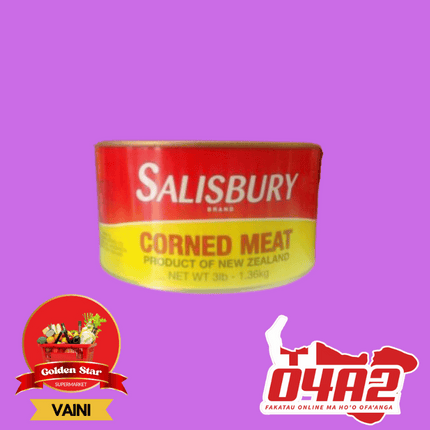 Salisbury Corned Beef 3lb Kapapulu (Out of Stock) - "PICK UP FROM GOLDEN STAR, VAINI TONGATAPU"