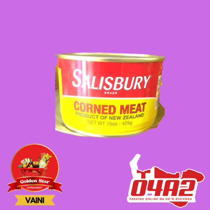 Salisbury Corned Beef 425g Kapapulu (Out of Stock) - "PICK UP FROM GOLDEN STAR, VAINI TONGATAPU"
