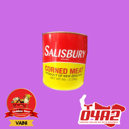 Salisbury Corned Beef 6lb Kapapulu (Out of Stock) - "PICK UP FROM GOLDEN STAR, VAINI TONGATAPU"