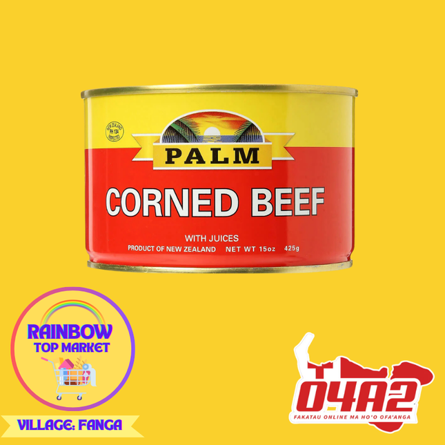 Palm Corned Beef 425g - “PICK UP FROM RAINBOW TOP MARKET IN FANGA”