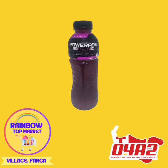 Powerade - PICK UP FROM RAINBOW TOP MARKET IN FANGA