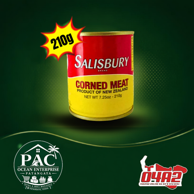 Sal Corned Beef 210g-" PICK UP FROM PAC OCEAN PACIFIC ENTERPRISE STORE IN PANTAGATA"