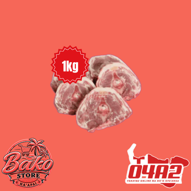 Kiai Sipi 1kg (Lamb Neck) - “PICK UP AT BAKO STORE IN PANGAI OR HIHIFO HA’APAI BRANCHES”