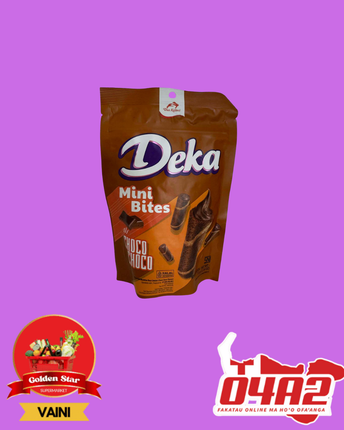 Deka Mini Bites Snacks  - "PICK UP FROM GOLDEN STAR, VAINI TONGATAPU"