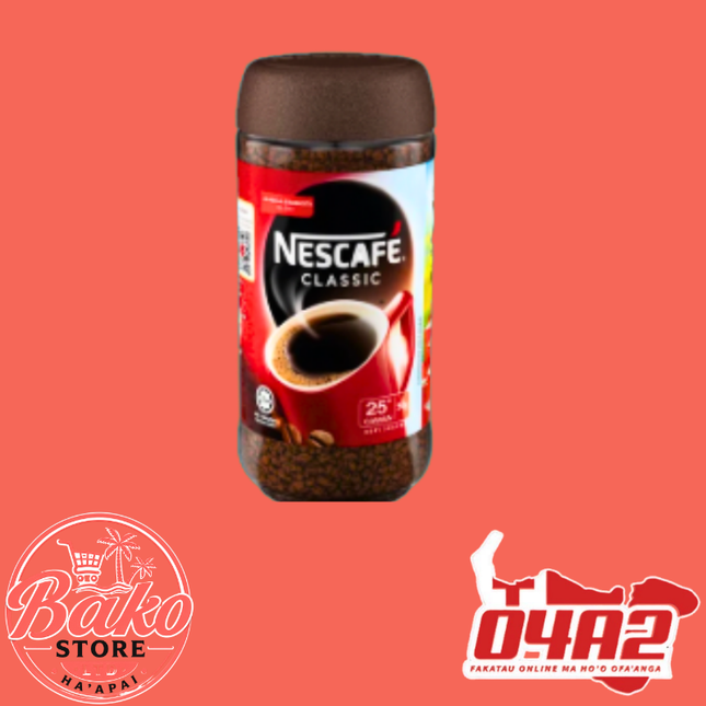 Nescafe Coffee 200g - “PICK UP AT BAKO STORE IN PANGAI OR HIHIFO HA’APAI BRANCHES”