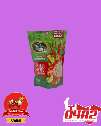 Mother Earth Chilli Lime Cashew - "PICK UP FROM GOLDEN STAR, VAINI TONGATAPU”