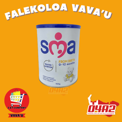 SMA Infant Formula From Birth - "PICK UP FROM Z&F HANGA KI POUONO, NEIAFU VAVA'U"