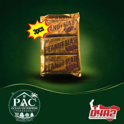 Peanut Slab 3pieces - "PICK UP FROM PAC OCEAN ENTERPRISE STORE in PANTAGATA"