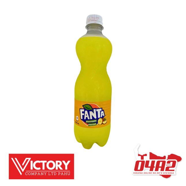 Fanta Pineapple Drink 600ml - "PICK UP FROM VICTORY SUPERMARKET & WHOLESALE, PAHU"