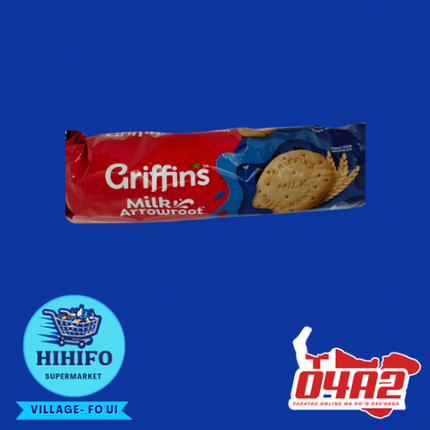 Griffins Milk Arrowroot 250g - PICK UP FROM HIHIFO SUPERMARKET, FO'UI"