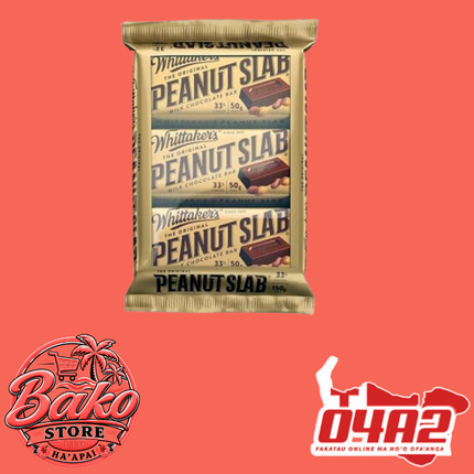 Peanut Slab - “PICK UP AT BAKO STORE IN PANGAI OR HIHIFO HA’APAI BRANCHES”