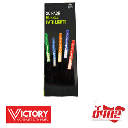 20 Pck Bubble Path Lights - "PICK UP FROM VICTORY SUPERMARKET & WHOLESALE, PAHU"