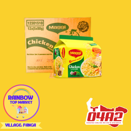 Box of Maggie  - ”PICK UP FROM RAINBOW TOP MARKET, FANGA”