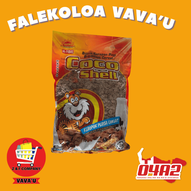Coco Shell Cereal - "PICK UP FROM Z&F HANGA KI POUONO, NEIAFU VAVA'U"