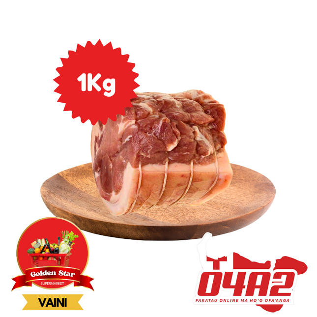 Frozen Pork 1Kg - "PICK UP FROM GOLDEN STAR, VAINI TONGATAPU"