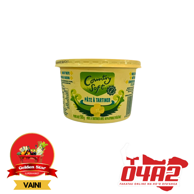 Country Soft Butter 500g - "PICK UP FROM GOLDEN STAR, VAINI TONGATAPU"