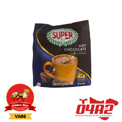 Super Hot Chocolate 600g - "PICK UP FROM GOLDEN STAR, VAINI TONGATAPU"