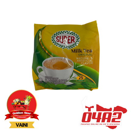 Super Milk Tea Original 25 Sticks 450g - "PICK UP FROM GOLDEN STAR, VAINI TONGATAPU"