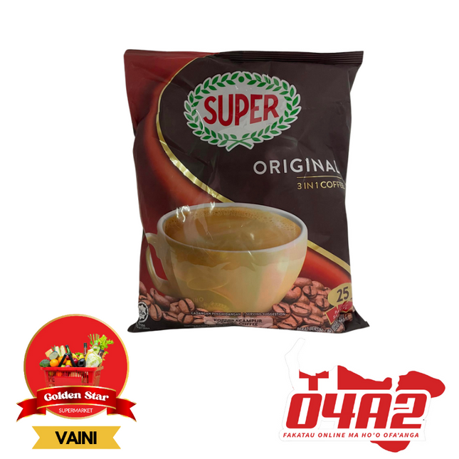 Super Original 3 in 1 Coffee Mix 450g - "PICK UP FROM GOLDEN STAR, VAINI TONGATAPU"