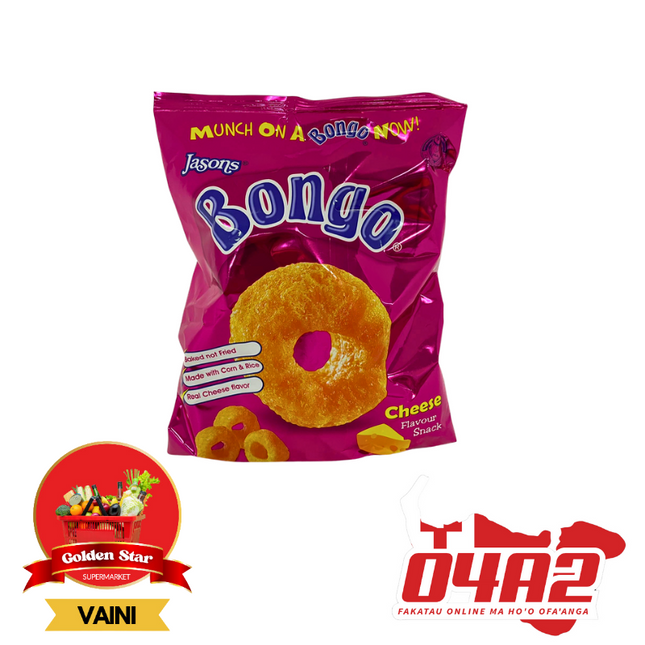 Bongo Cheese Flavor 50g - "PICK UP FROM GOLDEN STAR, VAINI TONGATAPU"