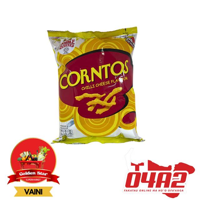 Corntos Chilli Cheese Flavor - "PICK UP FROM GOLDEN STAR, VAINI TONGATAPU"