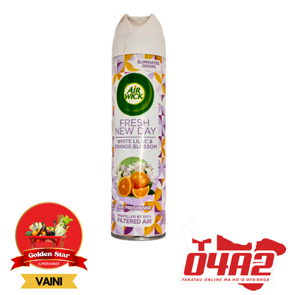 Air Wick White Lilac & Orange Blossom - "PICK UP FROM GOLDEN STAR, VAINI TONGATAPU"