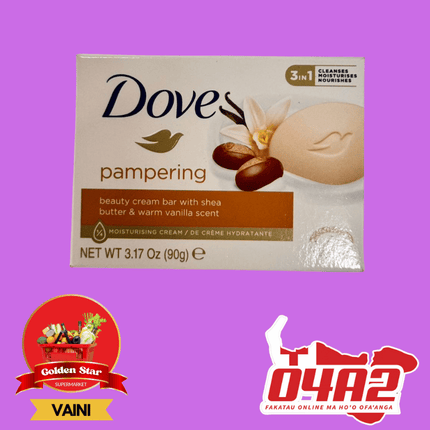 Dove Pampering (Koa Kaukau) 90g - "PICK UP FROM GOLDEN STAR, VAINI TONGATAPU"