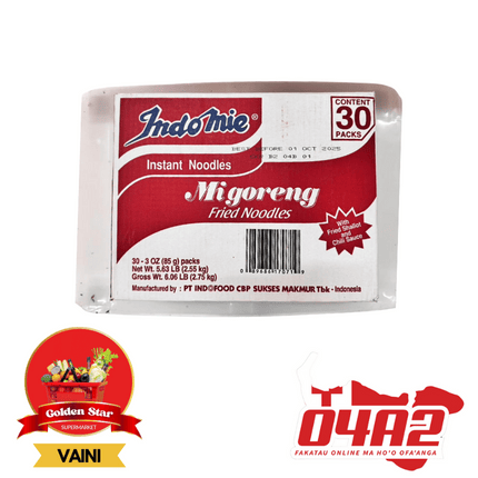 Box of Indomie Instant Noodles - "PICK UP FROM GOLDEN STAR, VAINI TONGATAPU"