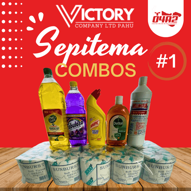 Sepitema Combo #1 - "PICK UP FROM VICTORY SUPERMARKET & WHOLESALE, PAHU"i