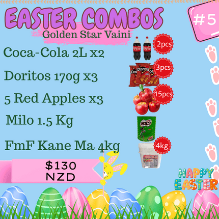 Golden Star Easter Combo #5 - “PICK UP FROM GOLDEN STAR, VAINI TONGATAPU"