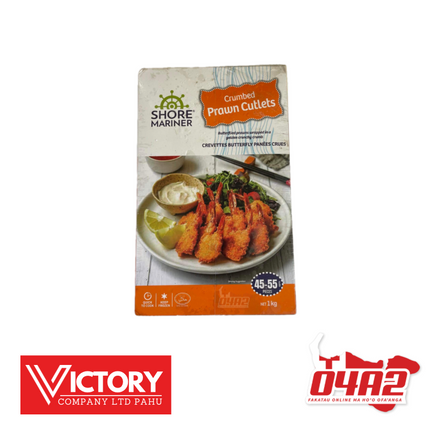 Crumbed Prawn Cutlets 1kg - "PICK UP FROM VICTORY SUPERMARKET & WHOLESALE, PAHU"