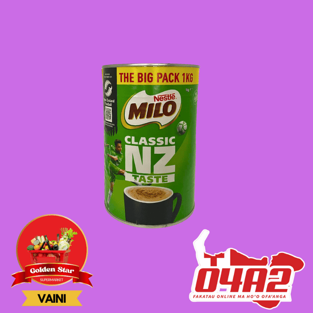 Nestlé Milo Classic New Zealand Taste 1Kg (Out of Stock)  - "PICK UP FROM GOLDEN STAR, VAINI TONGATAPU"