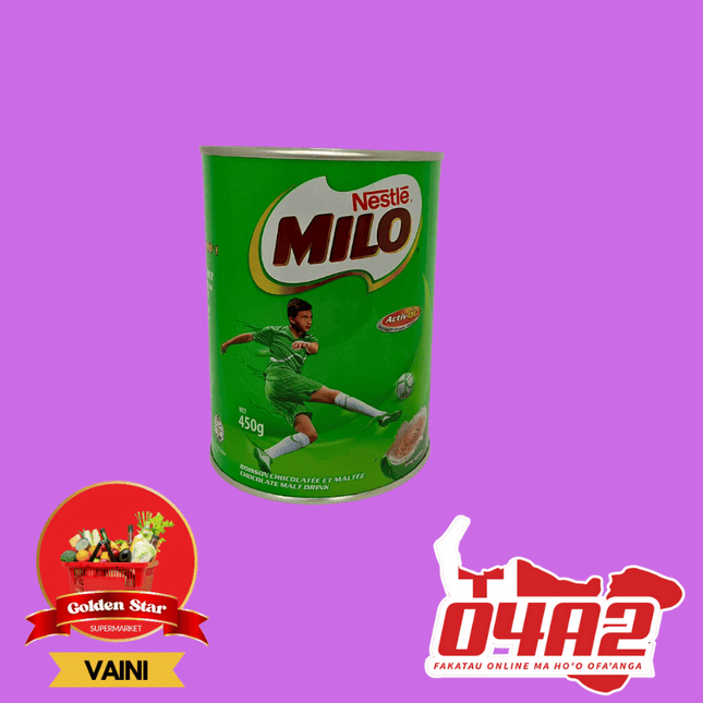 Nestlé Milo 450g - "PICK UP FROM GOLDEN STAR, VAINI TONGATAPU"