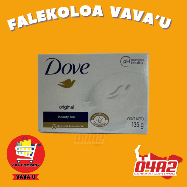 Dove 135g- "PICK UP FROM Z&F HANGA KI POUONO, NEIAFU VAVA'U"