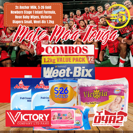 Mate Ma'a Tonga Combo #5 - "PICK UP FROM VICTORY SUPERMARKET & WHOLESALE, PAHU"