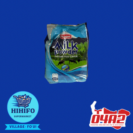 Punja Milk powder 1kg - PICK UP FROM HIHIFO SUPERMARKET, FO'UI"