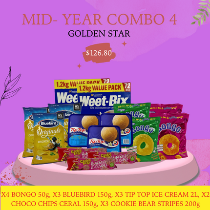 Golden Star Mid Year Combo #4 - "PICK UP FROM GOLDEN STAR, VAINI TONGATAPU"