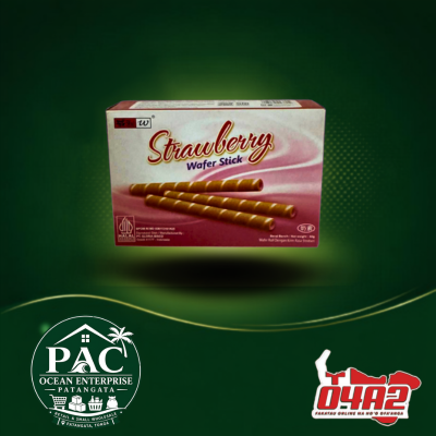 Strawberry Wafer Stick 40g - "PICK UP FROM PAC OCEAN ENTERPRISE STORE in PANTAGATA"